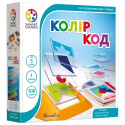 Цветовой код (Колір код) - логическая игра BONDIBON SMARTGAMES