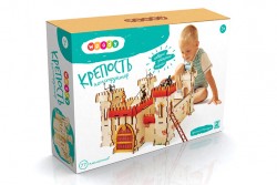 Конструктор Вуди (Woody) деревянный "Крепость"
