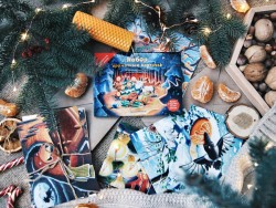 Набор для игр из 12 ароматных карточек по книге «Козлик Чарли встречает Новый год»