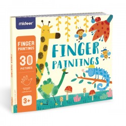 Книга для рисования пальчиковыми красками